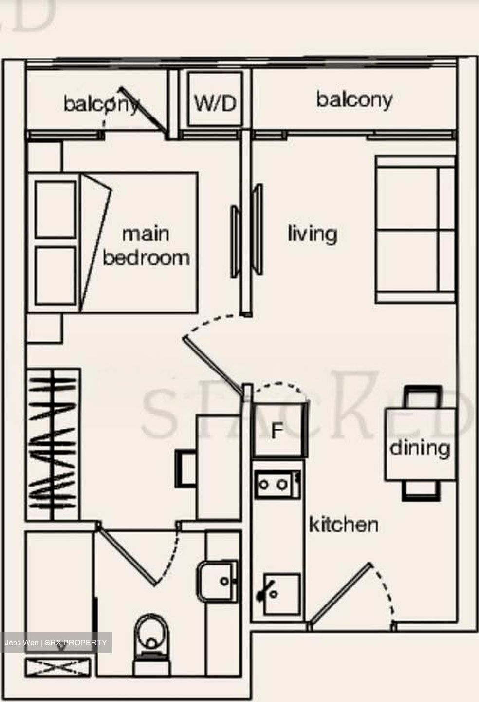 The Water Edge (D14), Apartment #615028121